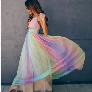 Women's Rainbow Dress